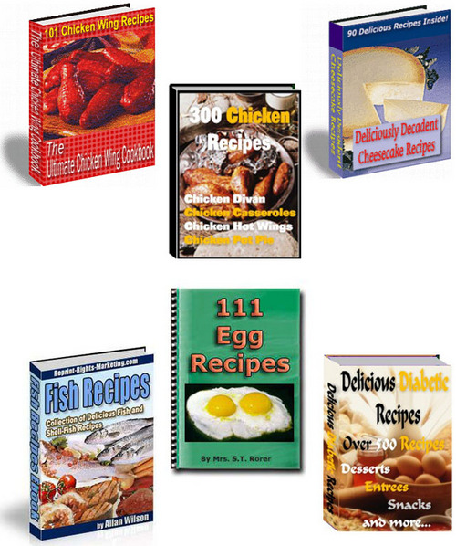 Product picture 6 Cool Recipes Books