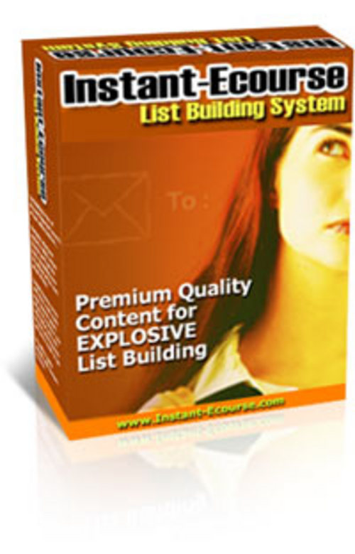 Product picture Instant Ecourse  Resale